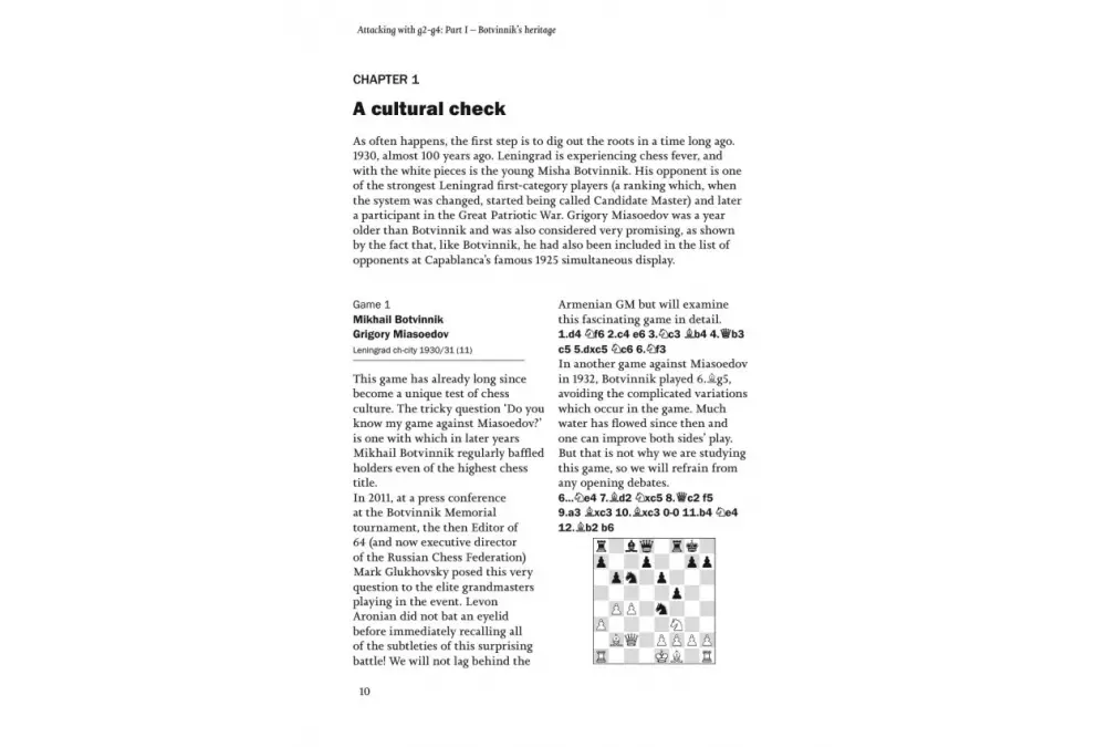 Attacking with g2-g4